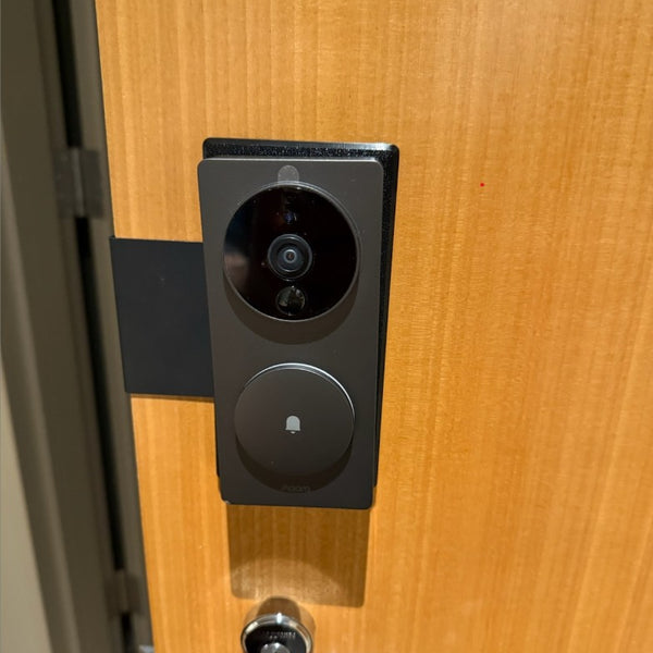 No-Drill Metal Door Bracket for Doorbells Cameras and Keypads | Mount Without Screws!