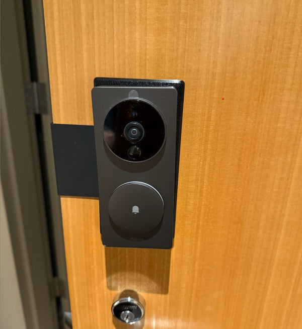 No-Drill Metal Door Bracket for Doorbells Cameras and Keypads | Mount Without Screws!