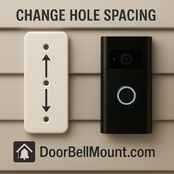 Fixed/Corner/Brick Extensions and Swivel Mount Add-on:  Customize Hole Spacing for Mounts