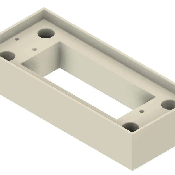 Flat Ring Pro2 Doorbell 5/8in Extension Mount, Hidden Screws - DoorbellMount.Com