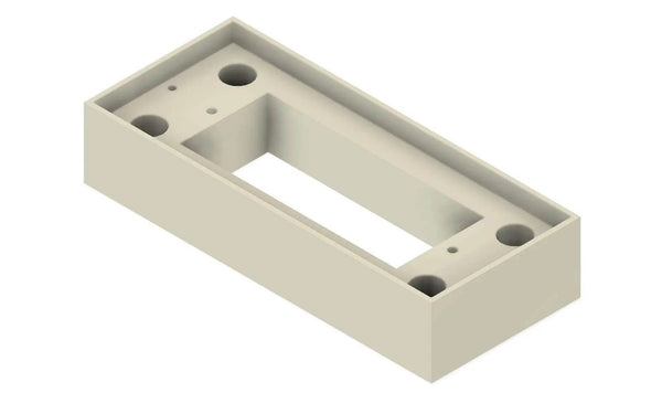 Flat Ring Pro2 Doorbell 5/8in Extension Mount, Hidden Screws - DoorbellMount.Com