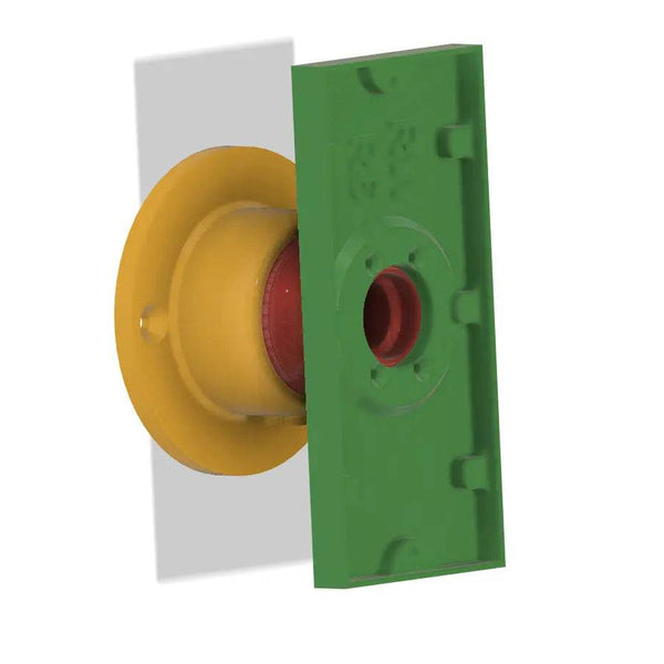 Adjustable Round Base 35° Swivel Video Doorbell Mount for Frontal Angle Adjustment - Rotate Horizontal / Vertical - DoorbellMount.Com