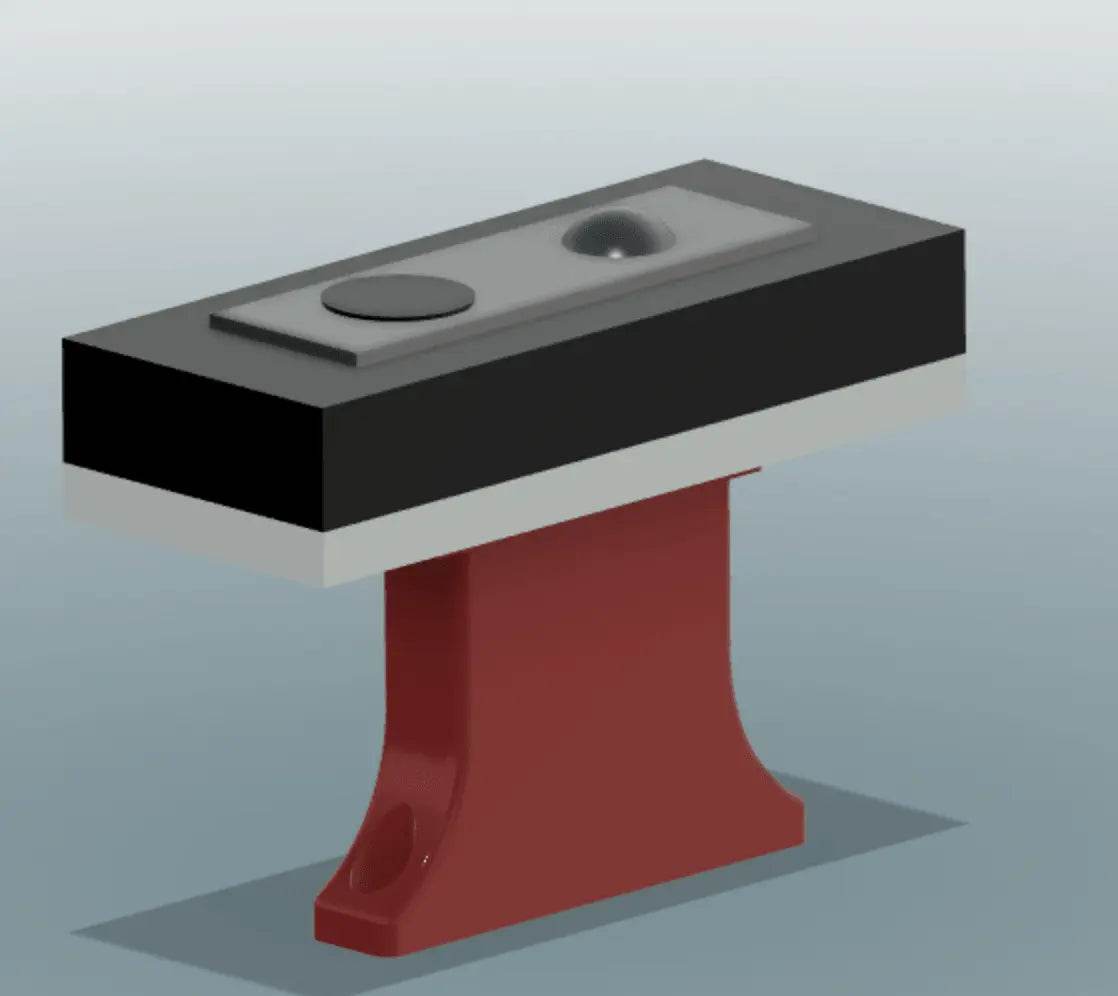Logitech Doorbell Brick Extension Mount - 9/16in Wide - Full Offset -Logitech Circle View - DoorbellMount.Com
