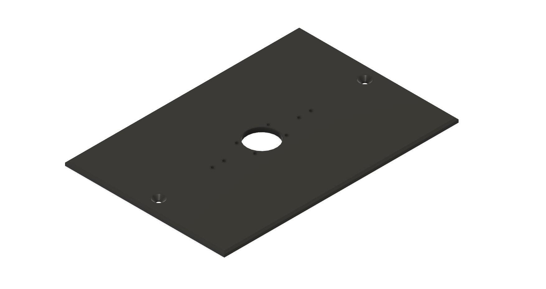 Intercom Cover Plate for Doorbell Mounts