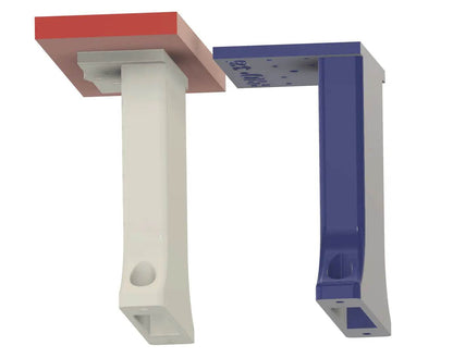 Ring Wired Doorbell Plus Brick Extension (formally Ring Pro)- 9/16in Wide - Full Offset Away from Door - DoorbellMount.Com