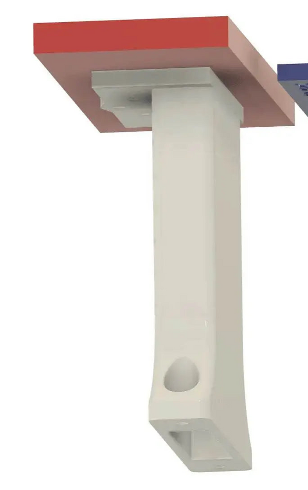 Ring Wired Doorbell Plus Brick Extension (formally Ring Pro)- 9/16in Wide - Full Offset Away from Door - DoorbellMount.Com