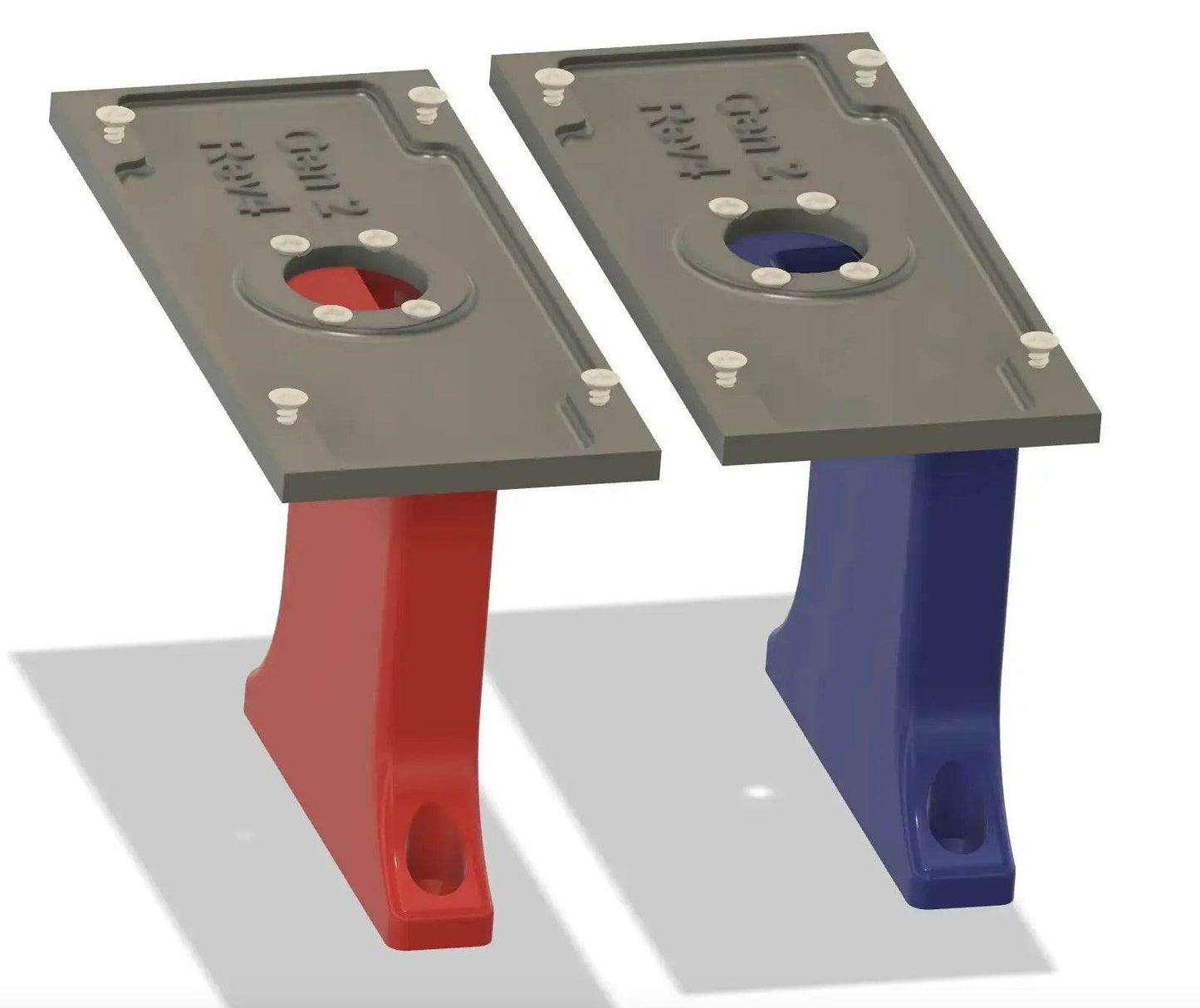 Ring Doorbell Generation 2 (2020) Full Offset Brick Extension - 9/16in Wide Various Lengths - DoorbellMount.Com