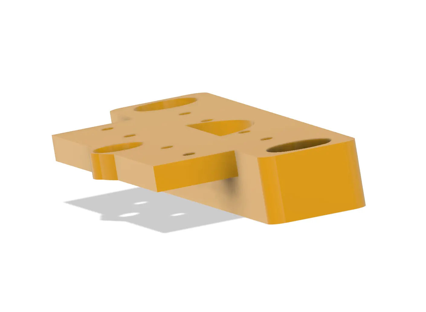 Ring Doorbell Extension for Brick Gen2- 9/16in Wide - 5/8" Offset Extender - DoorbellMount.Com