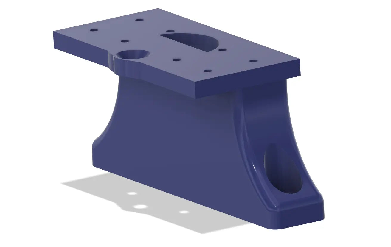 Ring Doorbell Extension for Brick Gen2- 9/16in Wide - 5/8" Offset Extender - DoorbellMount.Com
