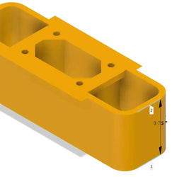 Replacement Fixed Base or Corner Mount Base - DoorbellMount.Com