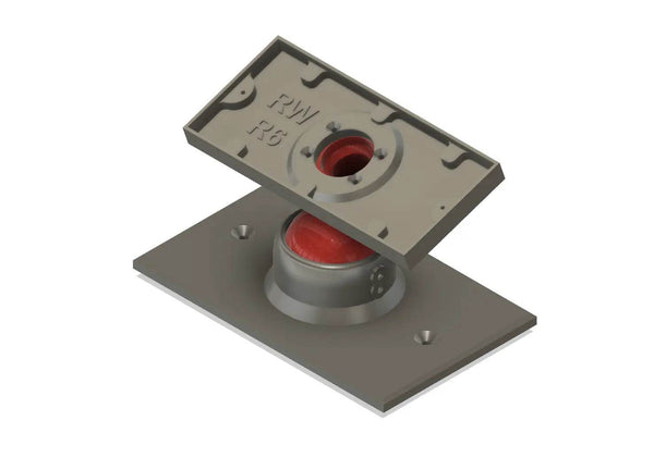 Single Outlet Gang Box Adjustable with Integral Swivel 90° Mount for All Models of Video Doorbells - DoorbellMount.Com