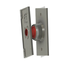 Single Gang Box Base Integrated Swivel 35° Mount for Doorbells - Adjustable Swivel Version for Frontal Angle Adjustment - DoorbellMount.Com