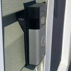 Vinyl Siding Adapter Bracket for Ring Battery Doorbells - DoorbellMount.Com