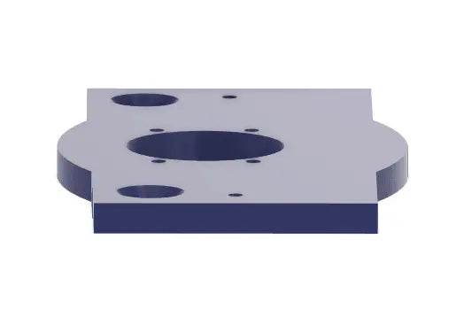 Offset Swivel Baseplate for Adjustable Swivel Mounts - DoorbellMount.Com