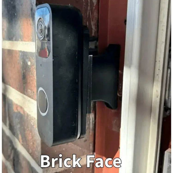 Ring 2/3/Plus/Pro Battery Doorbell Brick Face Extension (not for narrow spots) - Extend to Face of Bricks- Removable Battery Doorbell Installation - DoorbellMount.Com