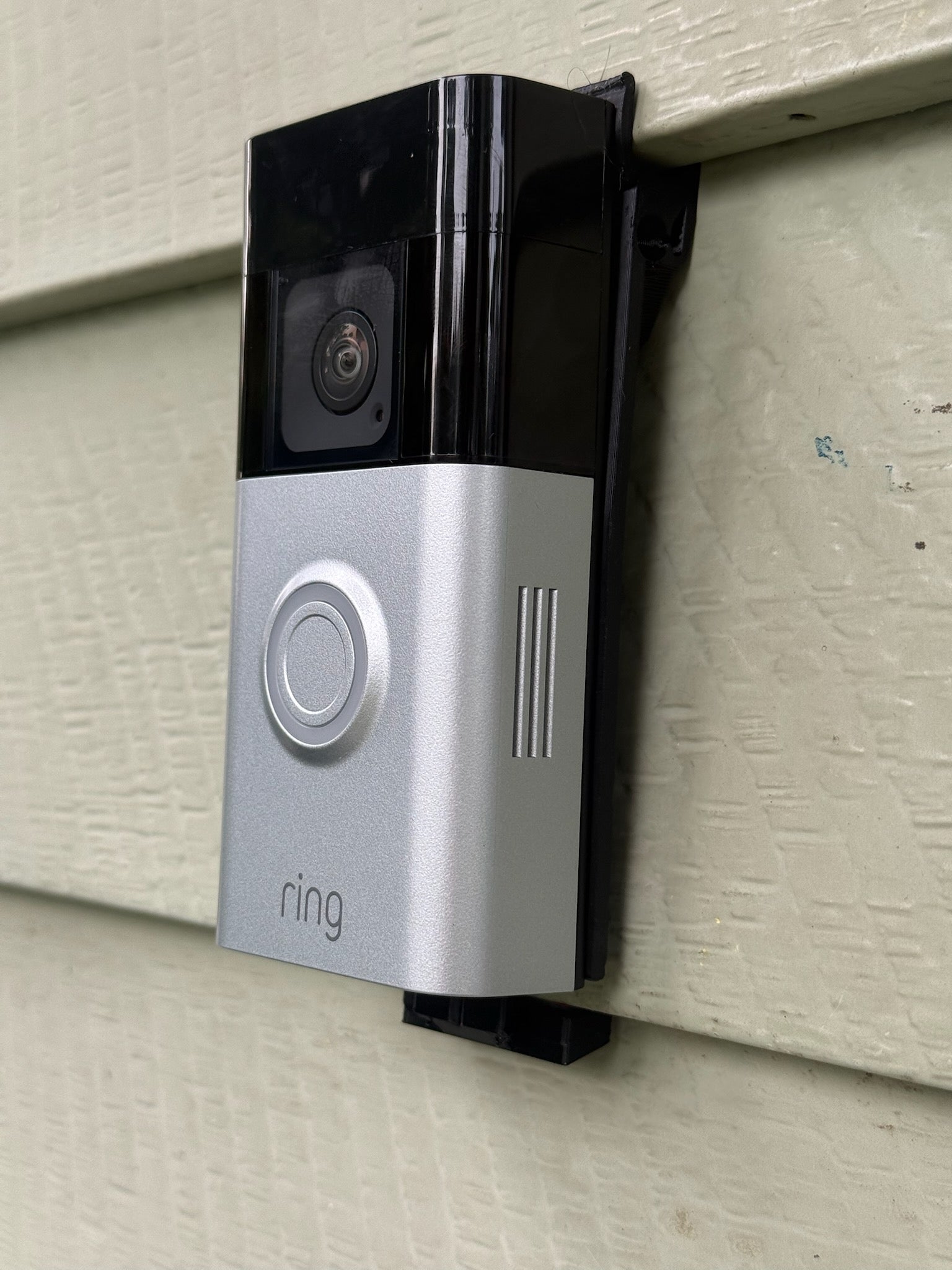 Aluminum Siding Mount for Video Doorbells | No-Drill - DoorBell Mount