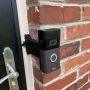Wyze V2 Doorbell Doorbell Brick Extension - 9/16in Narrow Base - Full Offset Extend Over Brick - DoorbellMount.Com