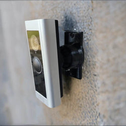 Adjustable 35° Swivel Video Doorbell Mount for Frontal Angle Adjustment - Rotate Horizontal / Vertical - DoorbellMount.Com
