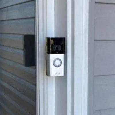 Swivel 90° Mount for Wyze V2 Doorbell - Adjustable Swivel Version for Perpendicular or Side wall Doorbell Installations - DoorbellMount.Com