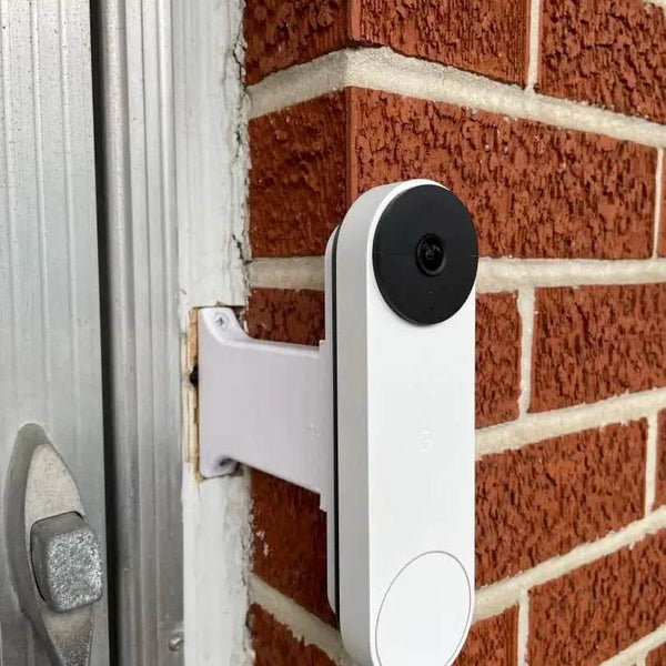 Google Nest Wireless Doorbell Brick Extension Mount- 9/16in Wide - Full Offset - DoorbellMount.Com