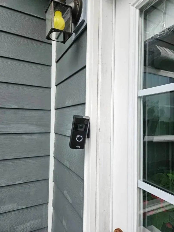 Adjustable Swivel 90° Doorbell Mount for Side Walls to Turn 90 Degrees - DoorbellMount.Com