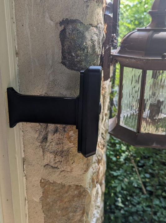 Ring Video Doorbell Wired Brick Face Extension Centered with No Offset - 9/16in Wide Base