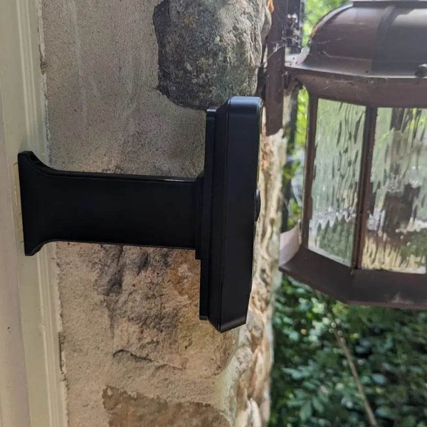 Ring Video Doorbell Wired Brick Face Extension Centered with No Offset - 9/16in Wide Base - DoorbellMount.Com