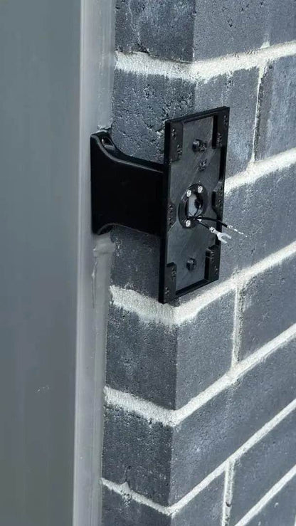 Ring Battery Doorbell PRO Brick Extension - 9/16in Wide - FULL Offset Over Side of Brick - DoorbellMount.Com