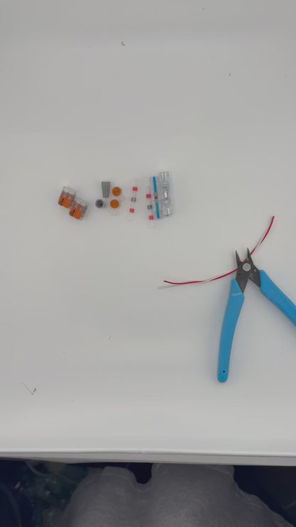 Doorbell Wire Extension Kit (6-inch Pair + Connectors) | Select Your Connector Type