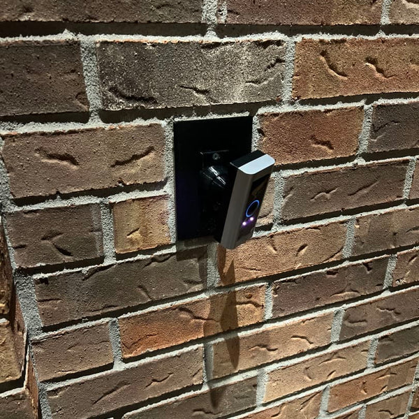 35° Adjustable Swivel Mounting Bracket |  Ring Wired Doorbell Pro | Horz Vert Angle Adjust