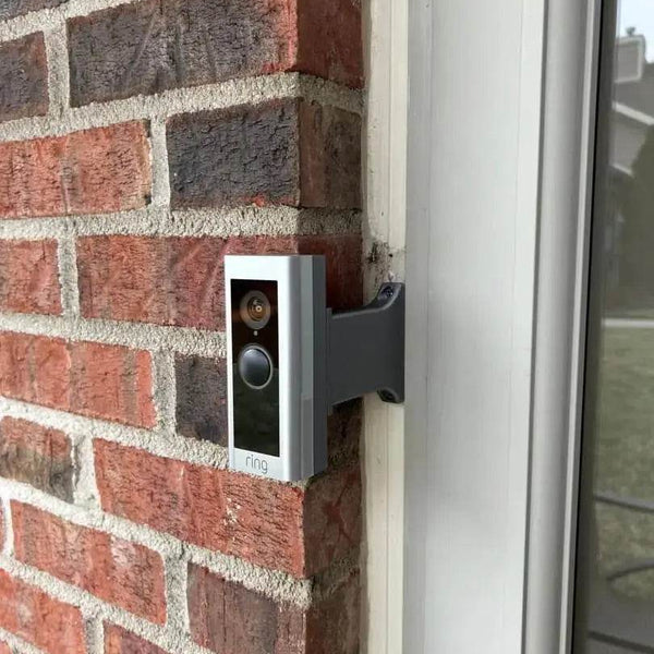 Ring Wired Doorbell Plus Doorbell Extension For Brick -Full Offset - Formally Video Doorbell Pro (not Pro2) - DoorbellMount.Com