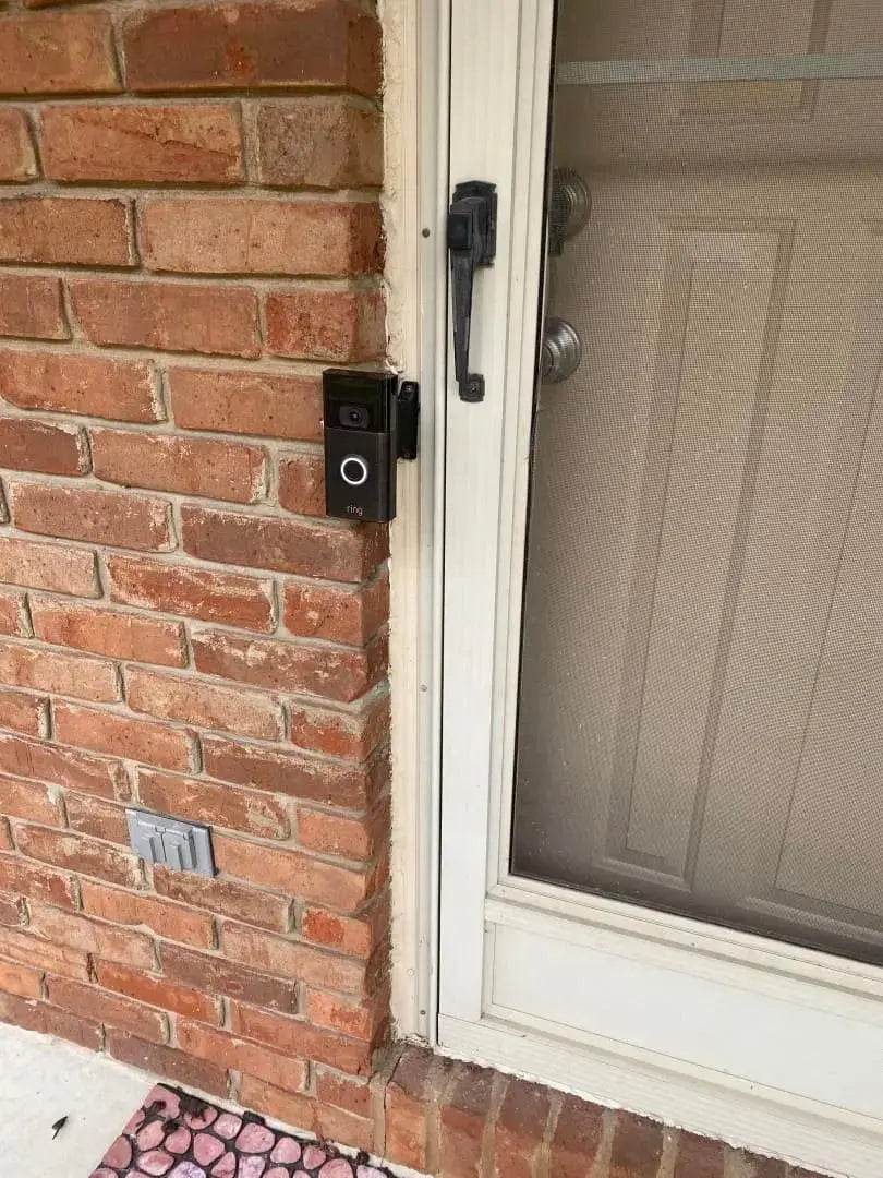 Ring Doorbell 3 or 3+ Brick Extension Full Offset Over Brick Trim Ins