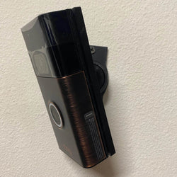 Swivel 90° Mount for Ring Battery Doorbell - Adjustable Swivel Version for Perpendicular or Side wall Gen2 - DoorbellMount.Com