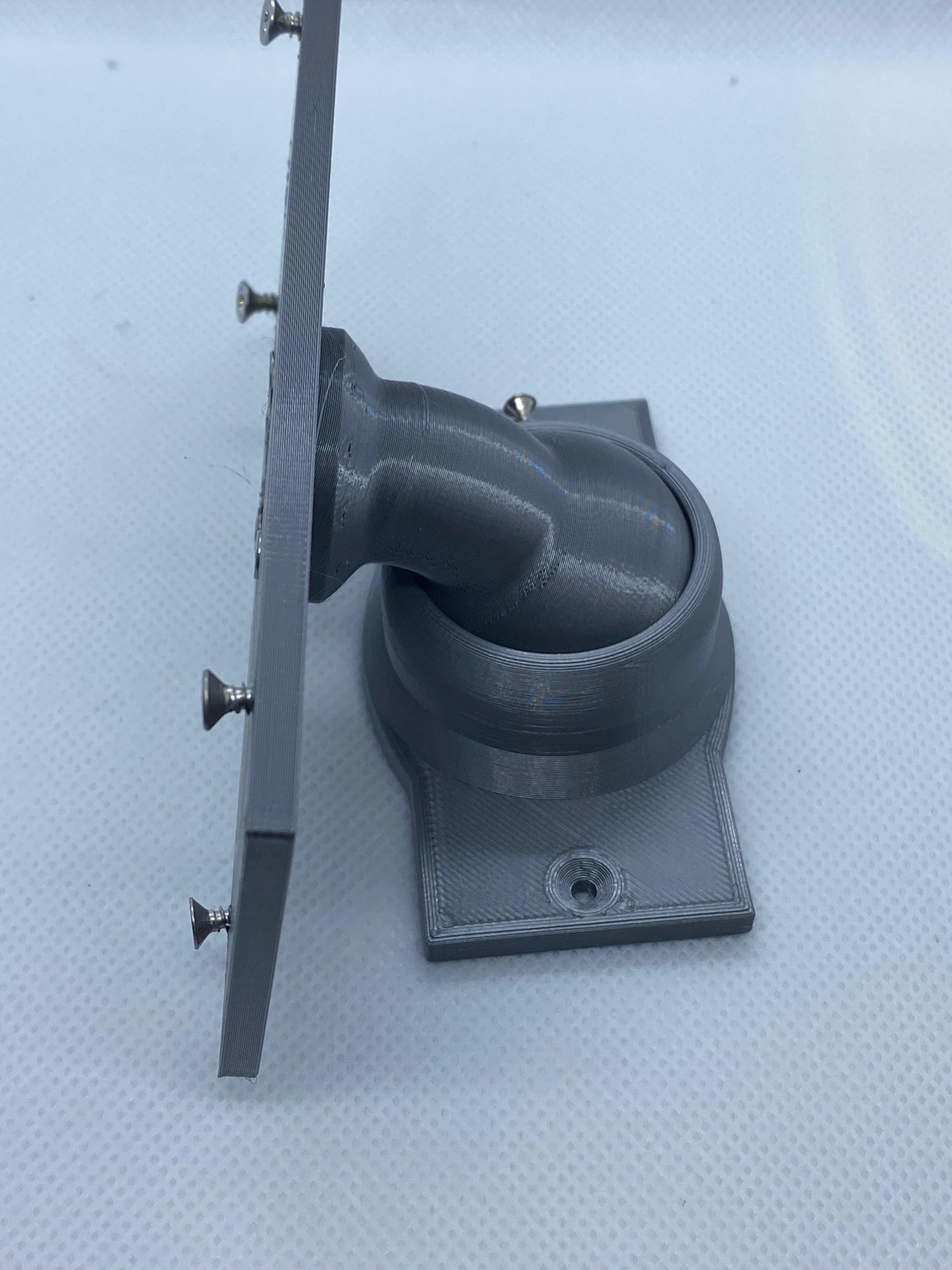Swivel 90° Mount for Ring Generation 2 Doorbell - Adjustable Swivel Version for Perpendicular or Side wall Doorbell Installations - DoorbellMount.Com