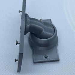 Swivel 90° Mount for Ring Battery Doorbell - Adjustable Swivel Version for Perpendicular or Side wall Gen2 - DoorbellMount.Com