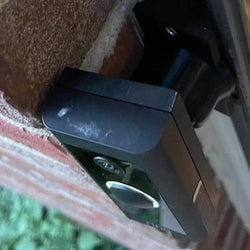 Swivel 90° Mount for Ring Wired Doorbell Pro - Adjustable Swivel Bracket for Perpendicular or Side wall PRO2 - DoorbellMount.Com