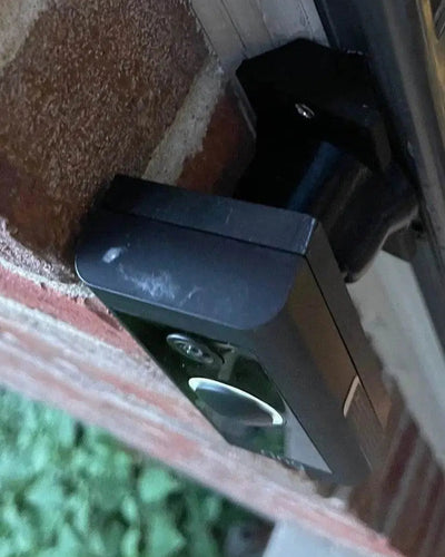 Swivel 90° Mount for Ring Wired Doorbell Pro - Adjustable Swivel Bracket for Perpendicular or Side wall PRO2 - DoorbellMount.Com