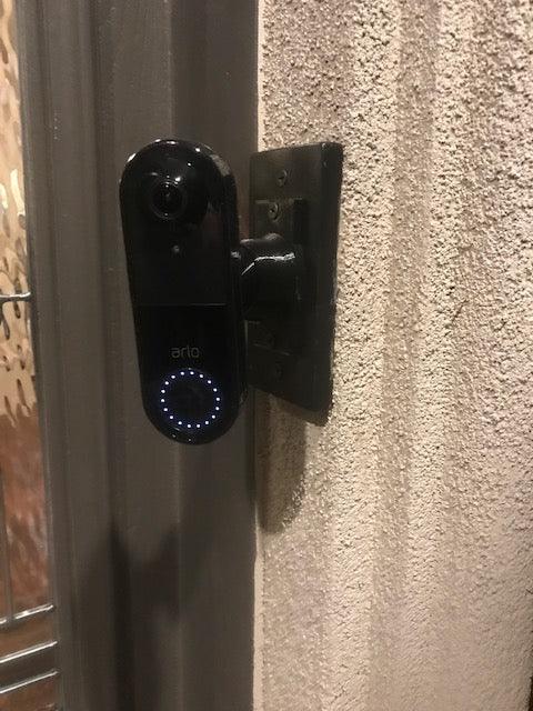 Adjustable Swivel 90° Mount for All Models of Video Doorbells - DoorbellMount.Com