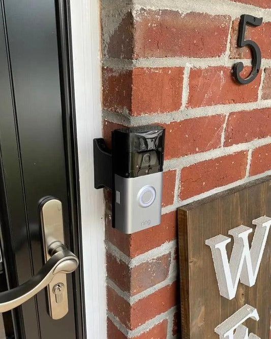 Ring Doorbell Plus Brick Extension Mount - 9/16in Wide - 5/8" Offset - DoorbellMount.Com