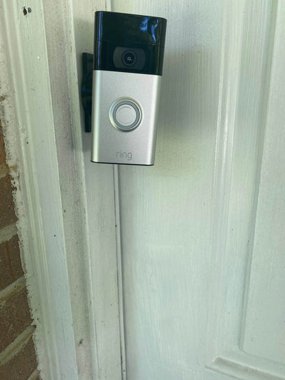 Adjustable Swivel 90° Doorbell Mount for Side Walls to Turn 90 Degrees - DoorbellMount.Com