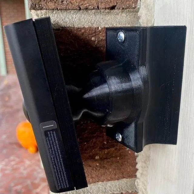 Swivel 35° Mount for Ring Wired Doorbell Plus Adjustable Swivel for Frontal Angle Adjustments - DoorbellMount.Com