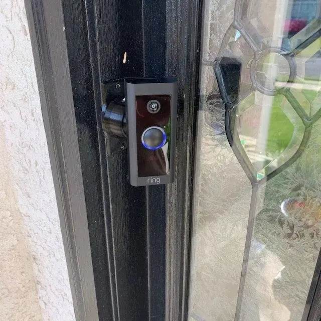 Swivel 90° Mount for Ring Wired Doorbell Plus Doorbell - Adjustable Swivel Bracket for Perpendicular or Side wall Doorbell Installations - DoorbellMount.Com