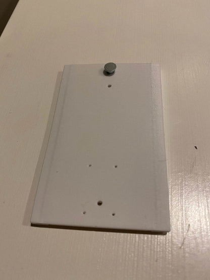 Wyze Pro doorbell No Drill / No Screw 8lb Command Strip Mount Bracket for Apartments and Rentals - Angle Adjustment Available - DoorbellMount.Com