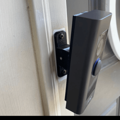 Fixed Trim Narrow/Slim Mount for Video Doorbells - DoorbellMount.Com