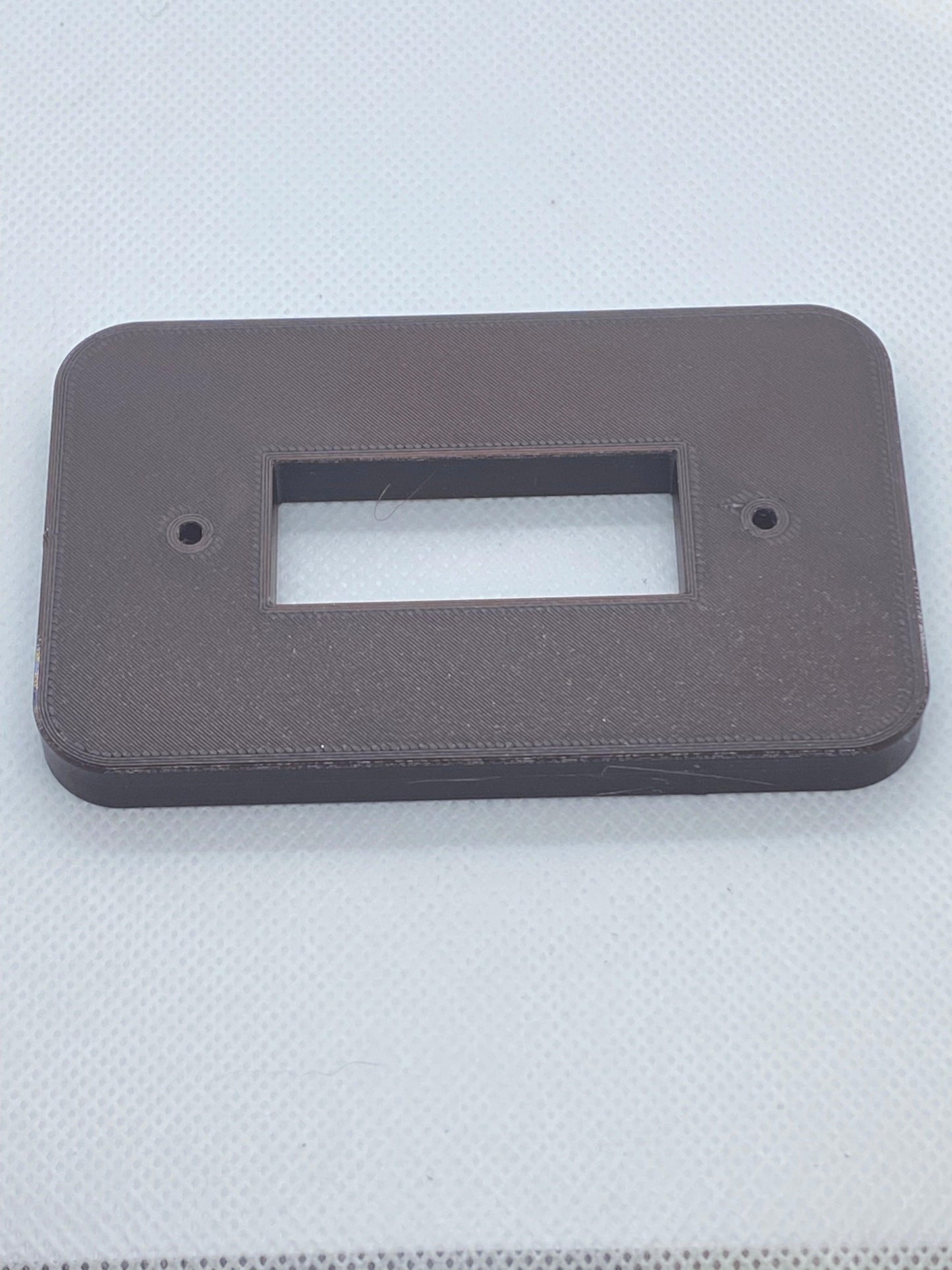 Small Inverted Box Baseplate 2-1/2in x 4in for Adjustable Swivel Mounts - DoorbellMount.Com