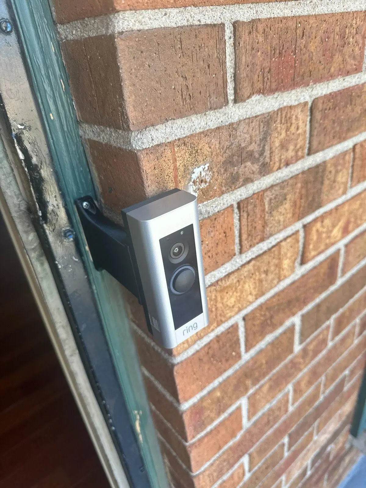 Ring Pro Original (aka Wired Doorbell Plus) Doorbell Brick Extension - 9/16in Wide - Full Offset (Not Pro2) - DoorbellMount.Com