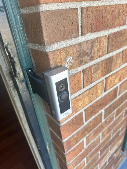 Ring Pro Original (aka Wired Doorbell Plus) Doorbell Brick Extension - 9/16in Wide - Full Offset (Not Pro2) - DoorbellMount.Com