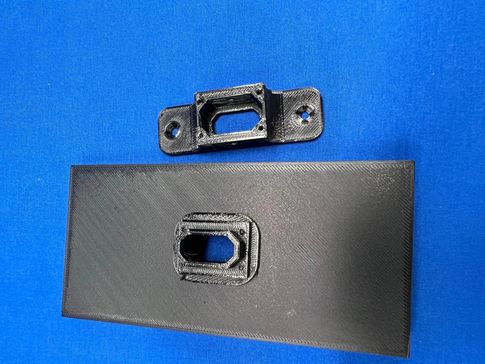 Fixed Trim Slim/Narrow Doorbell Mount for Video Doorbells and Uneven Trim - DoorbellMount.Com