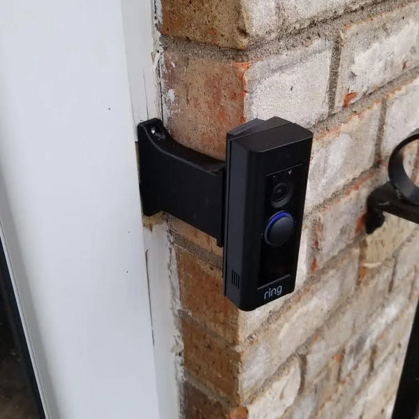 Ring Wired 2021 Doorbell Brick Extension - 9/16in Wide - 5/8" Offset - DoorbellMount.Com