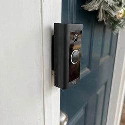 Fixed Trim Slim/Narrow Doorbell Mount for Video Doorbells and Uneven Trim - DoorbellMount.Com